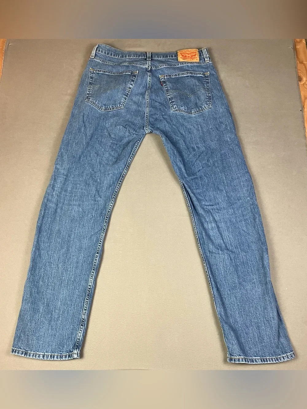 Levis 505 Jeans Men’s Size 36x32 Regular Fit Straight Leg Blue Denim (Lot of 3).